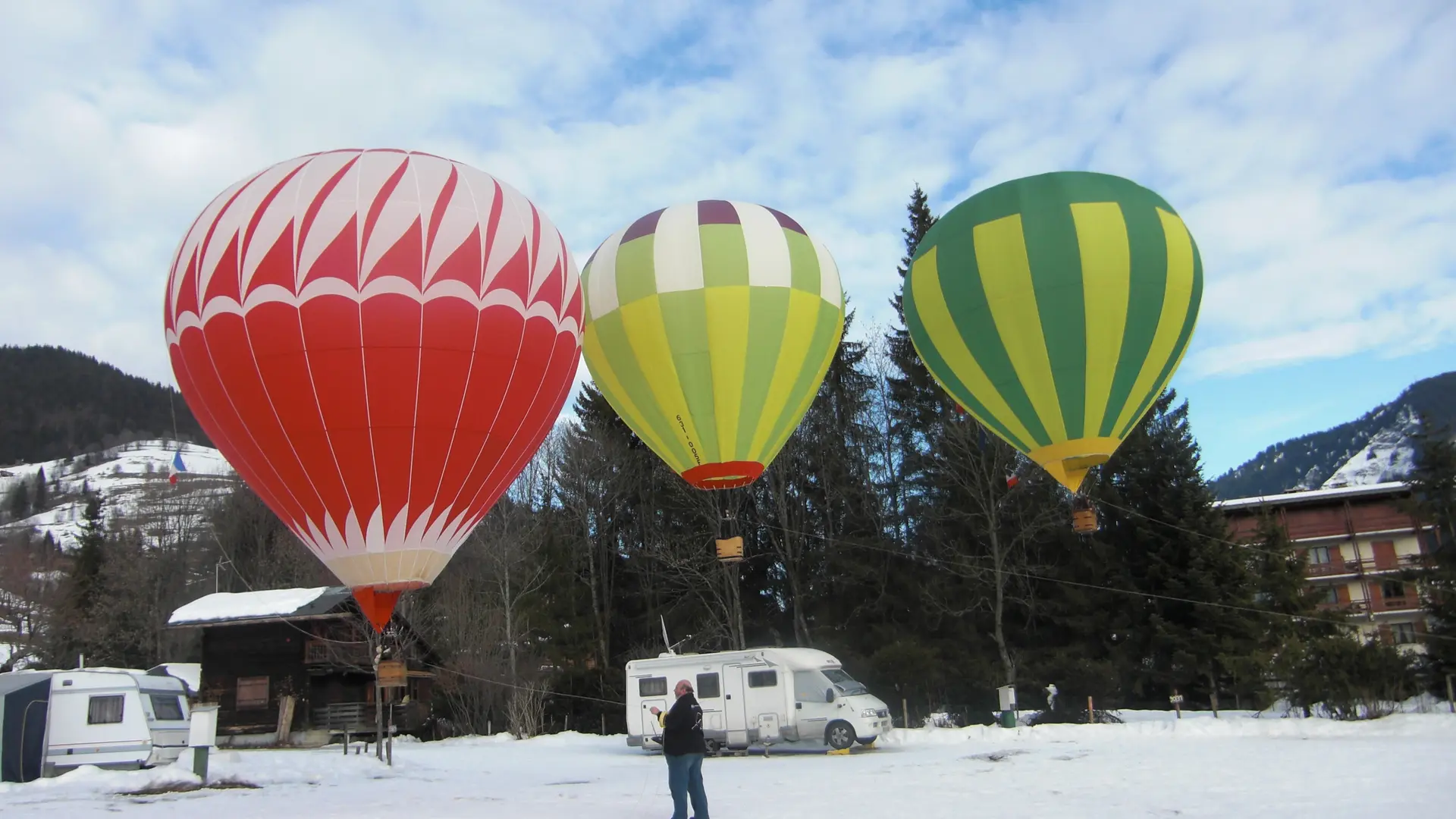 montgolfières au camping