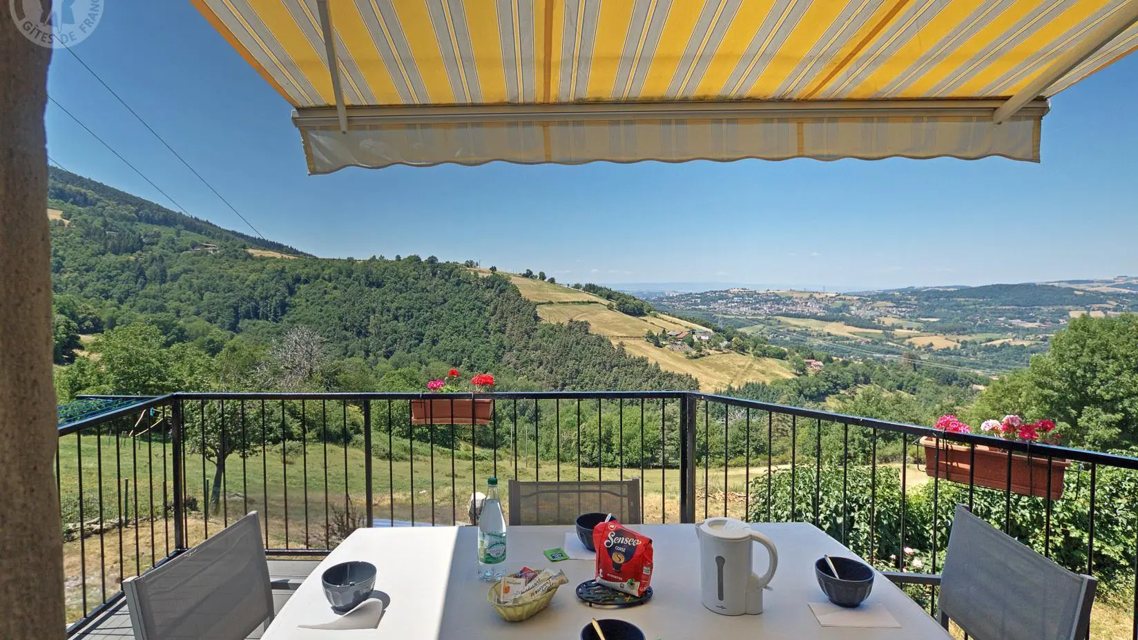 Terrasse de 15 m².