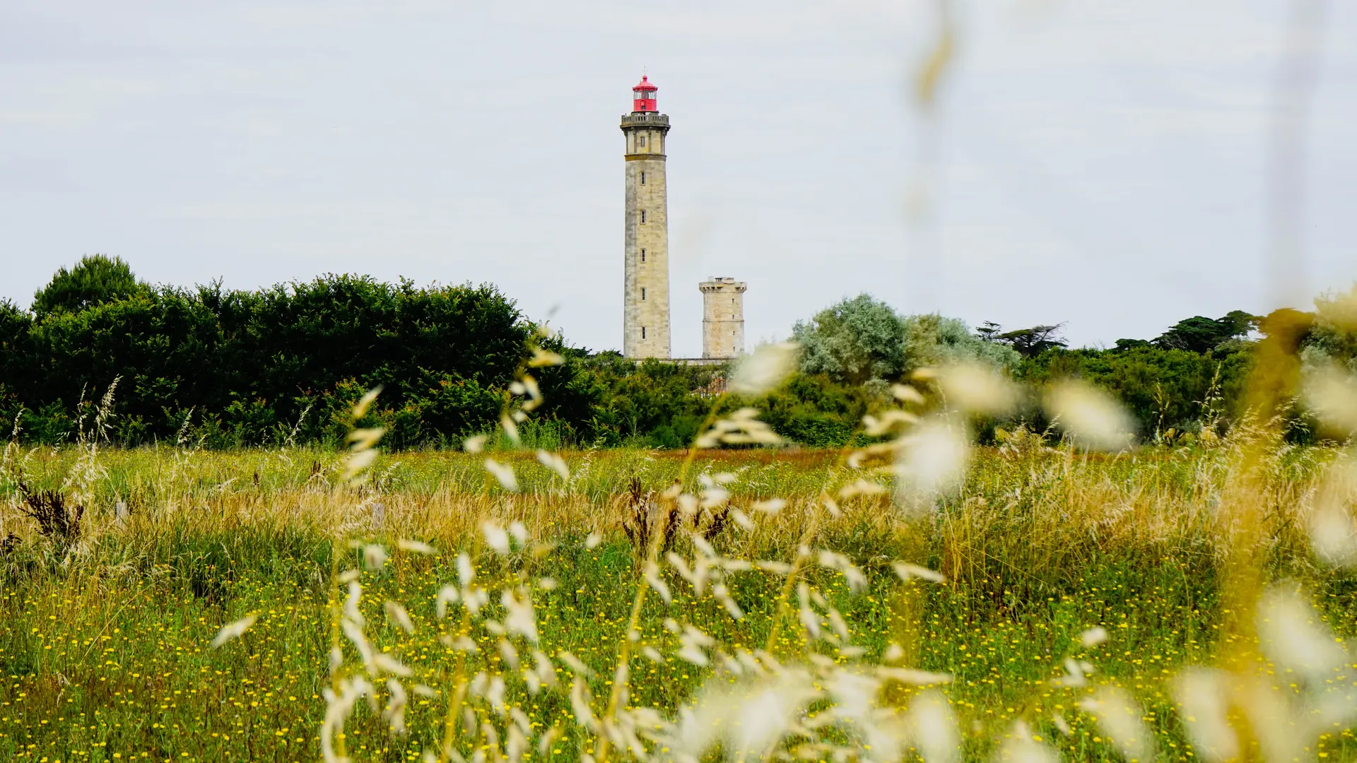 Le Phare des Baleines et sa petite tour, des incontournables à visiter, à 2.5km des Fillattes