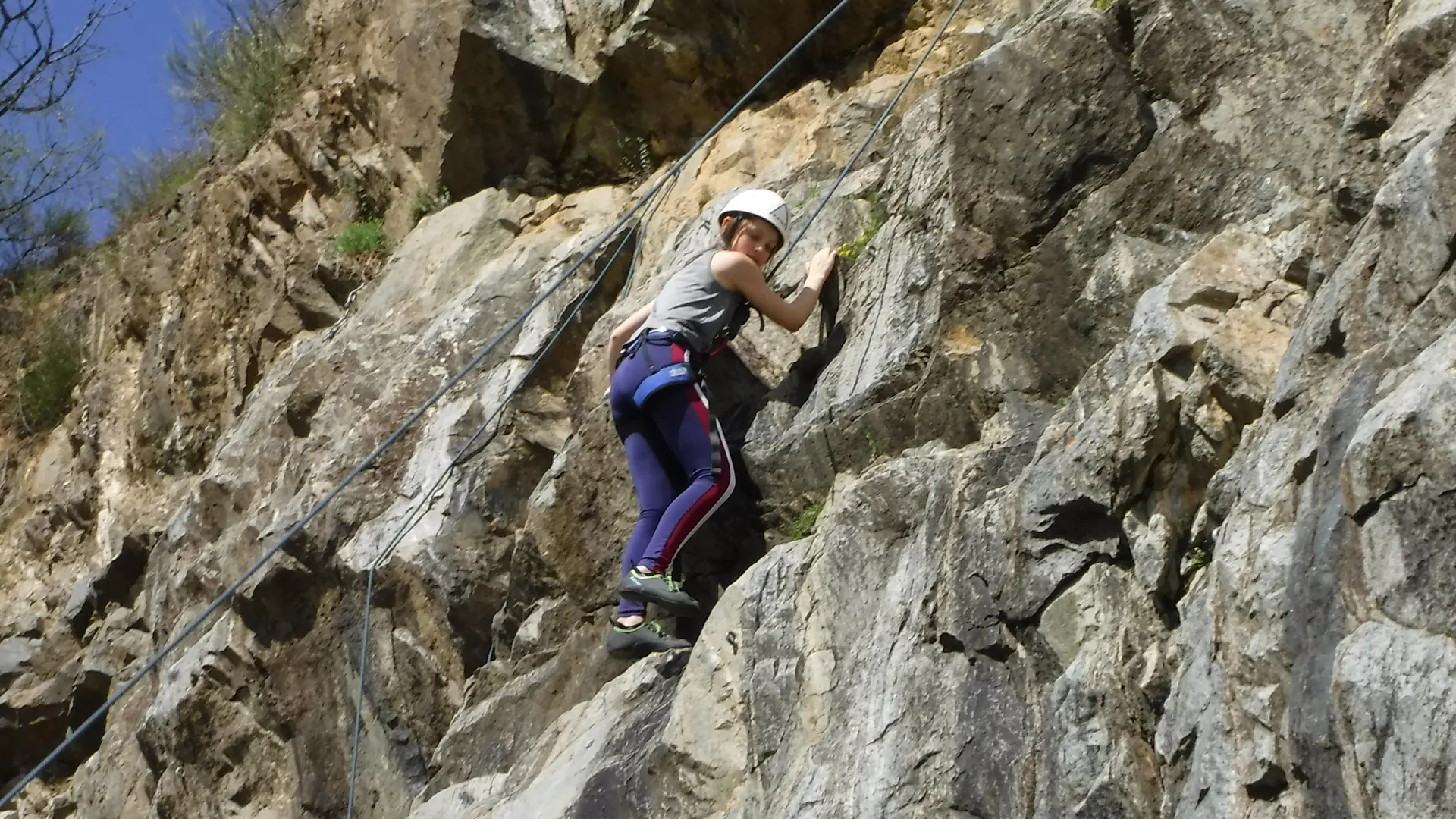 Escalade en famille