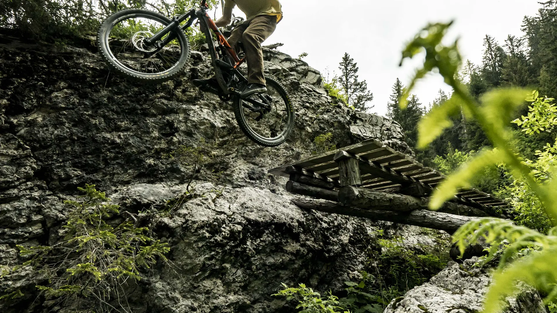 Piste Air Voltage du Bike Park de Châtel