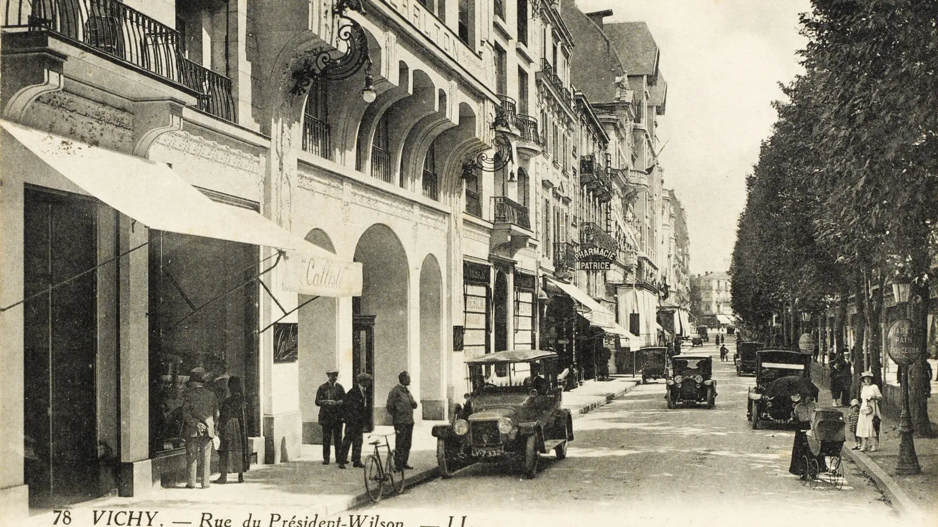 Carte postale, 1922