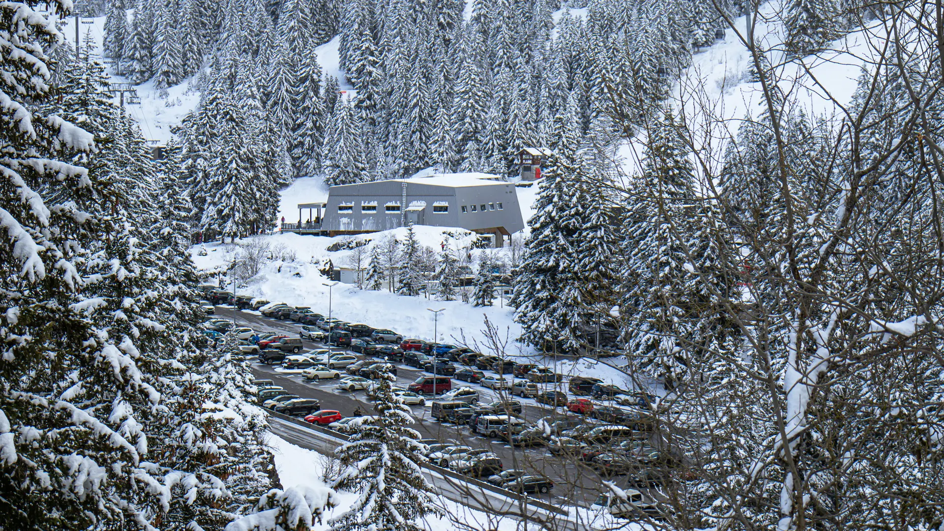 Vue d'ensemble de parking P1