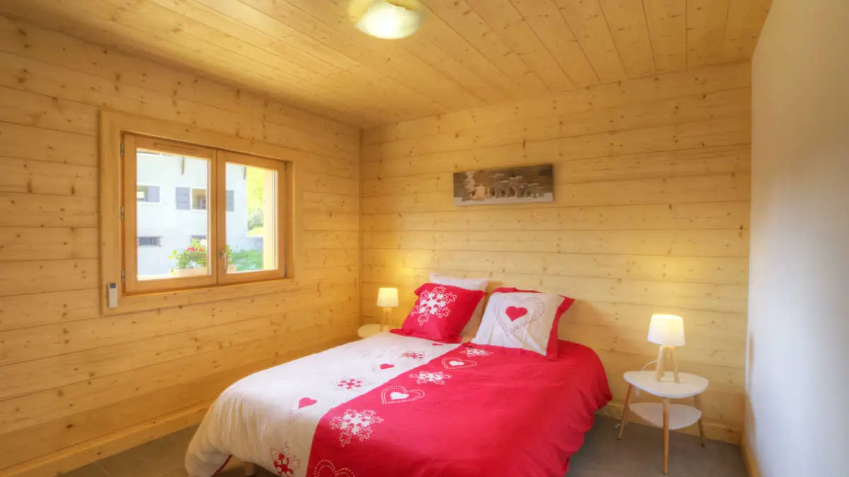 La chambre coté terrasse