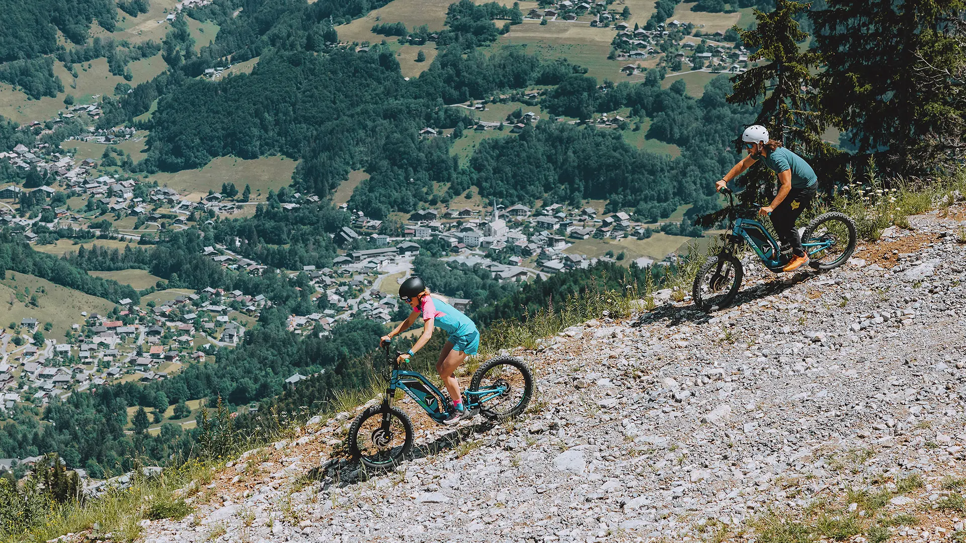 Trottinette de descente
