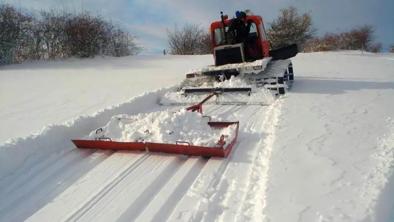 Piste de ski de fond au Salève