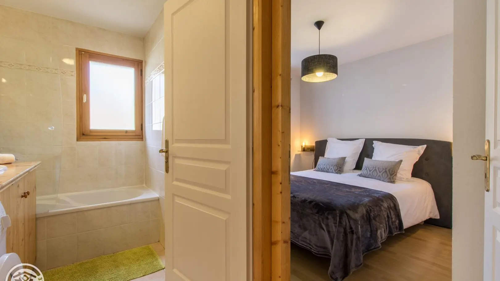 Accès à la salle de bain