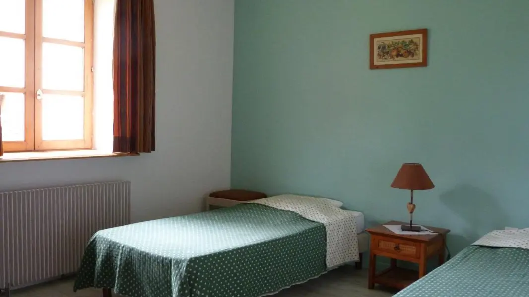 chambre amande - 2 lits 90 cm