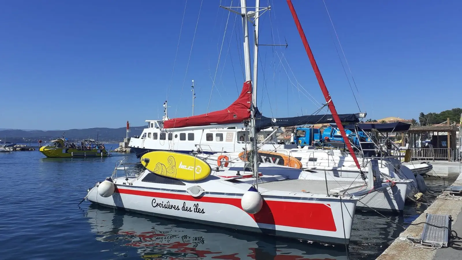 Croisières et sorties en voilier et catamaran