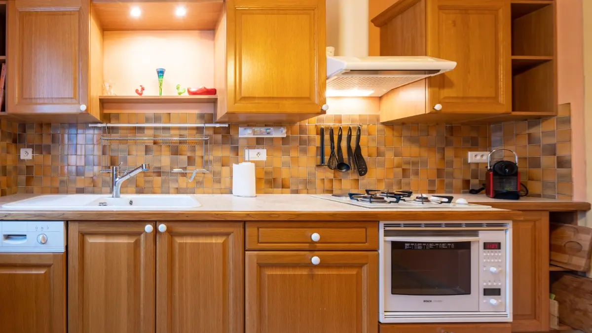 Appartement le Valserine - cuisine équipée