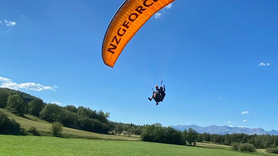 Vol en parapente