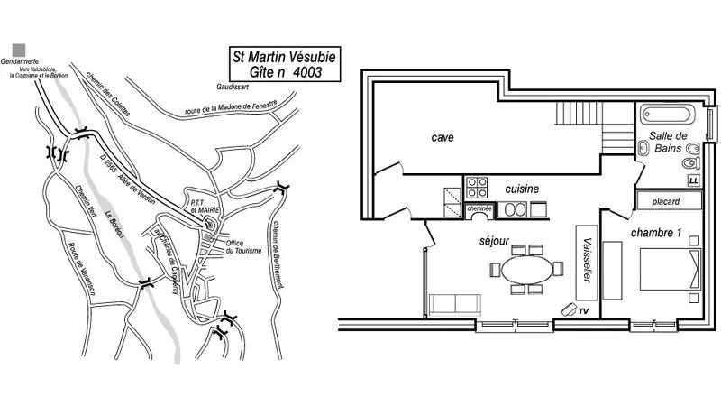 Gîte 4003-Le plan-Saint-Martin-Vésubie-Gîtes de France des Alpes-Maritimes