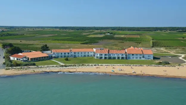 Vue du ciel du Relais Thalasso Ile de Ré