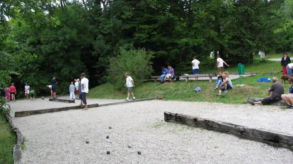 Terrain de pétanque