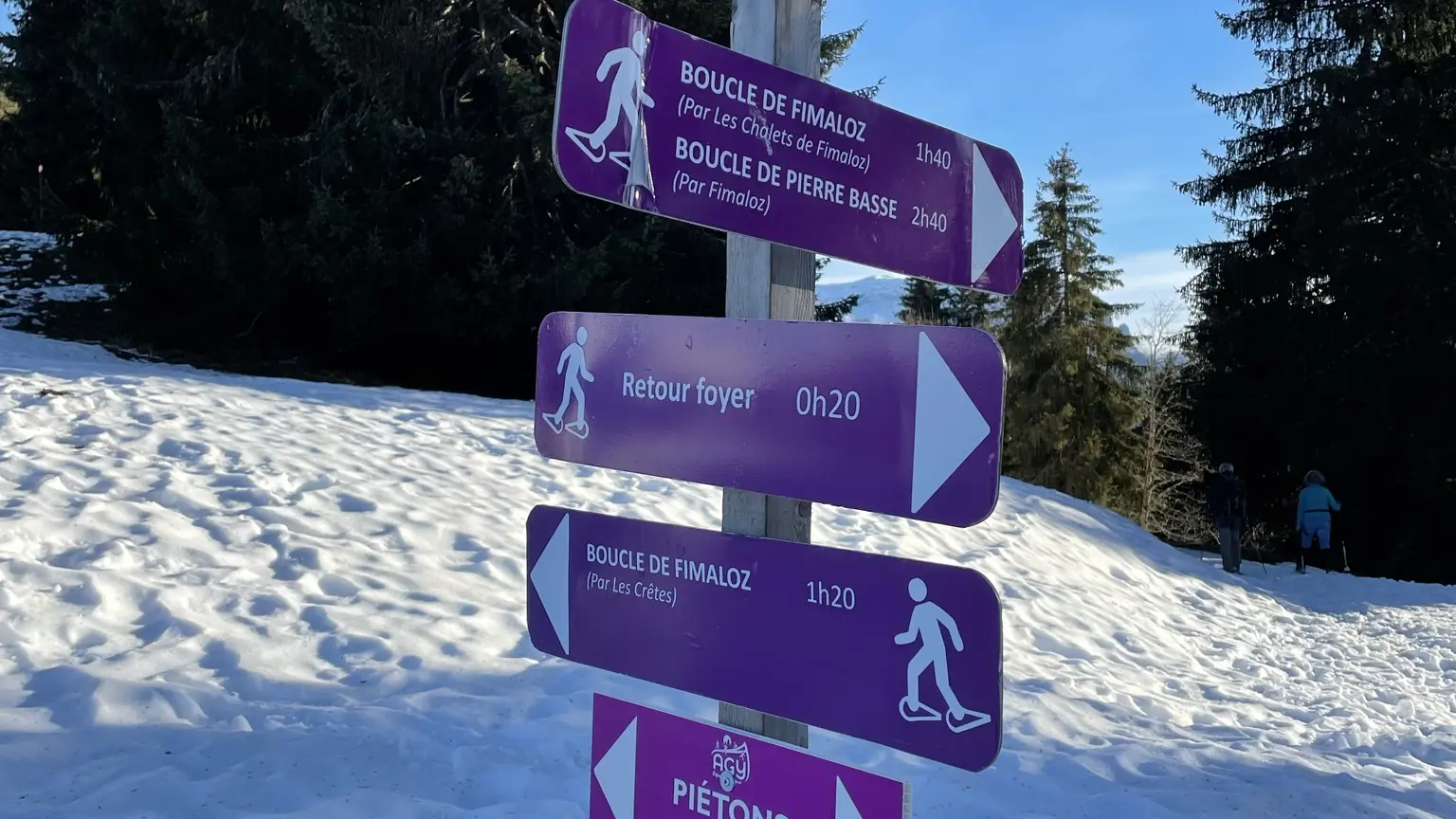 Panneau signalétique