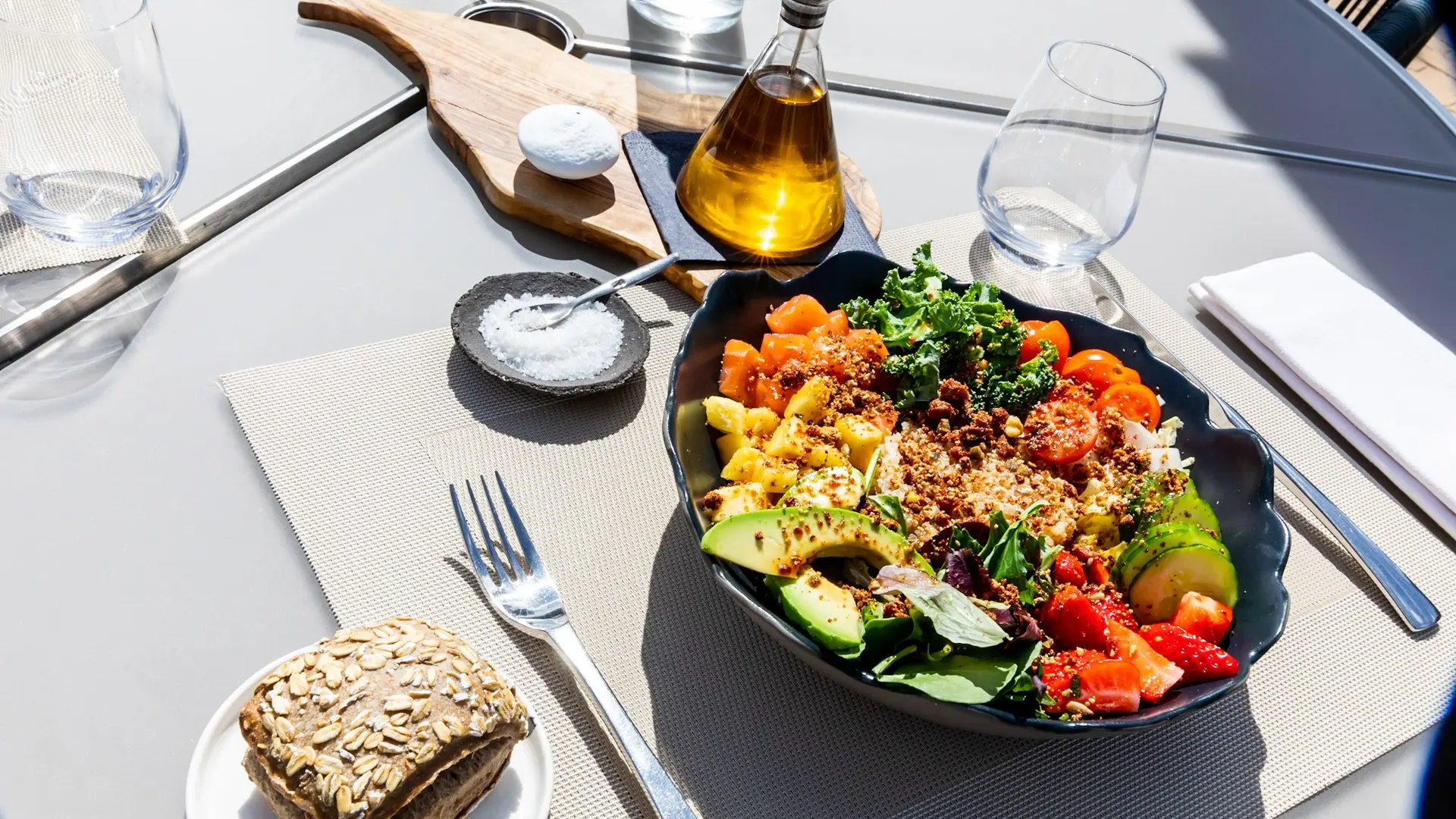 Domaine La Pierre Blanche - Le Bistrot by L'Opale_Eygalières_plat bistro