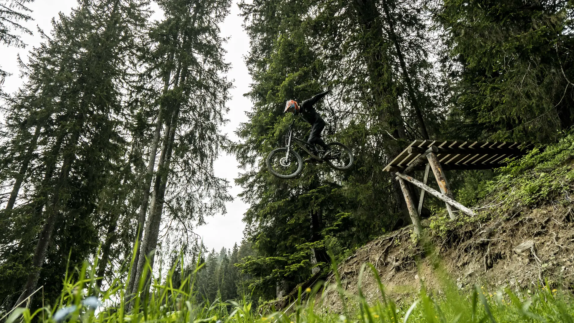Piste Air Voltage du Bike Park de Châtel