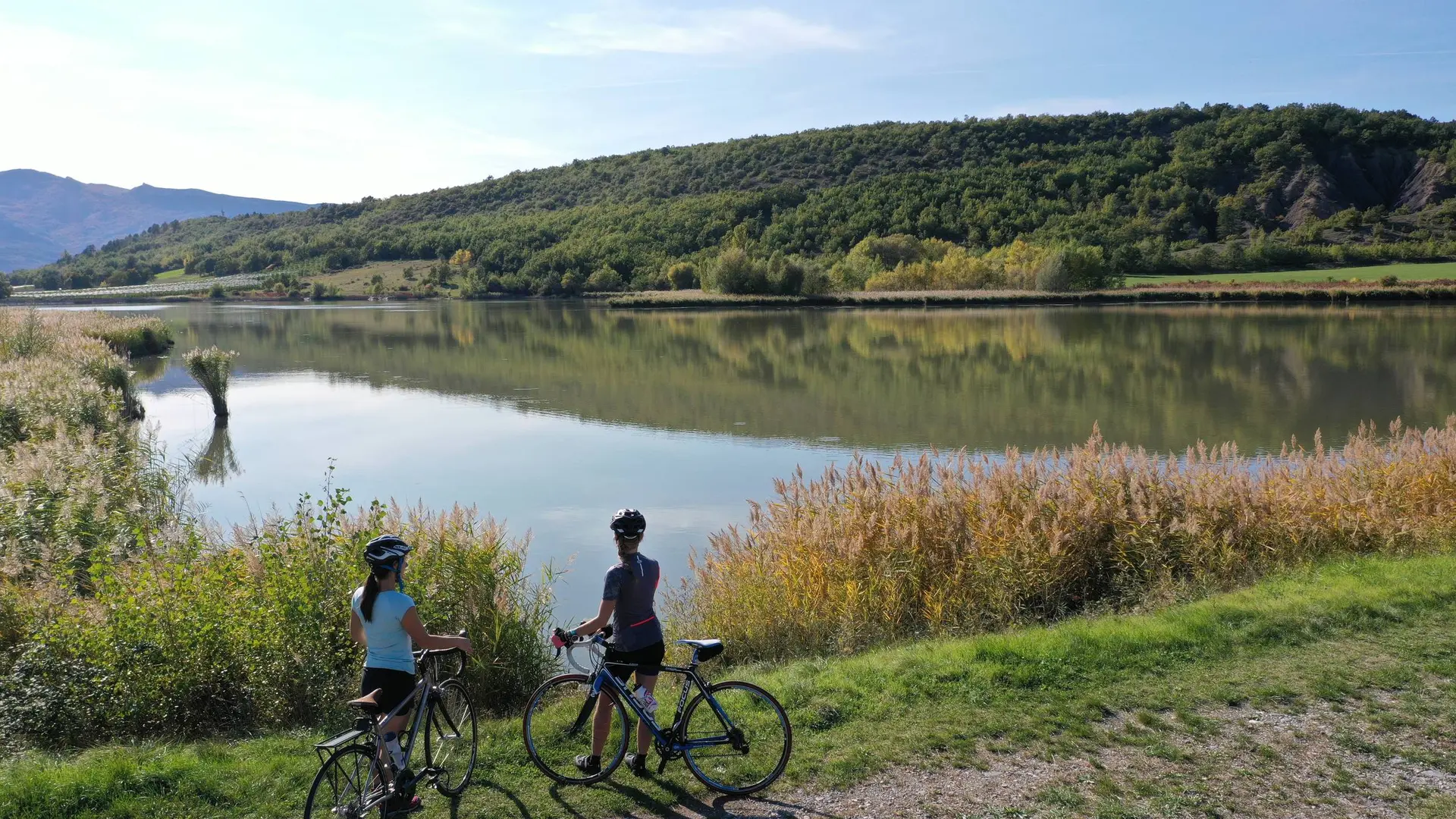 Pause au lac de Mison