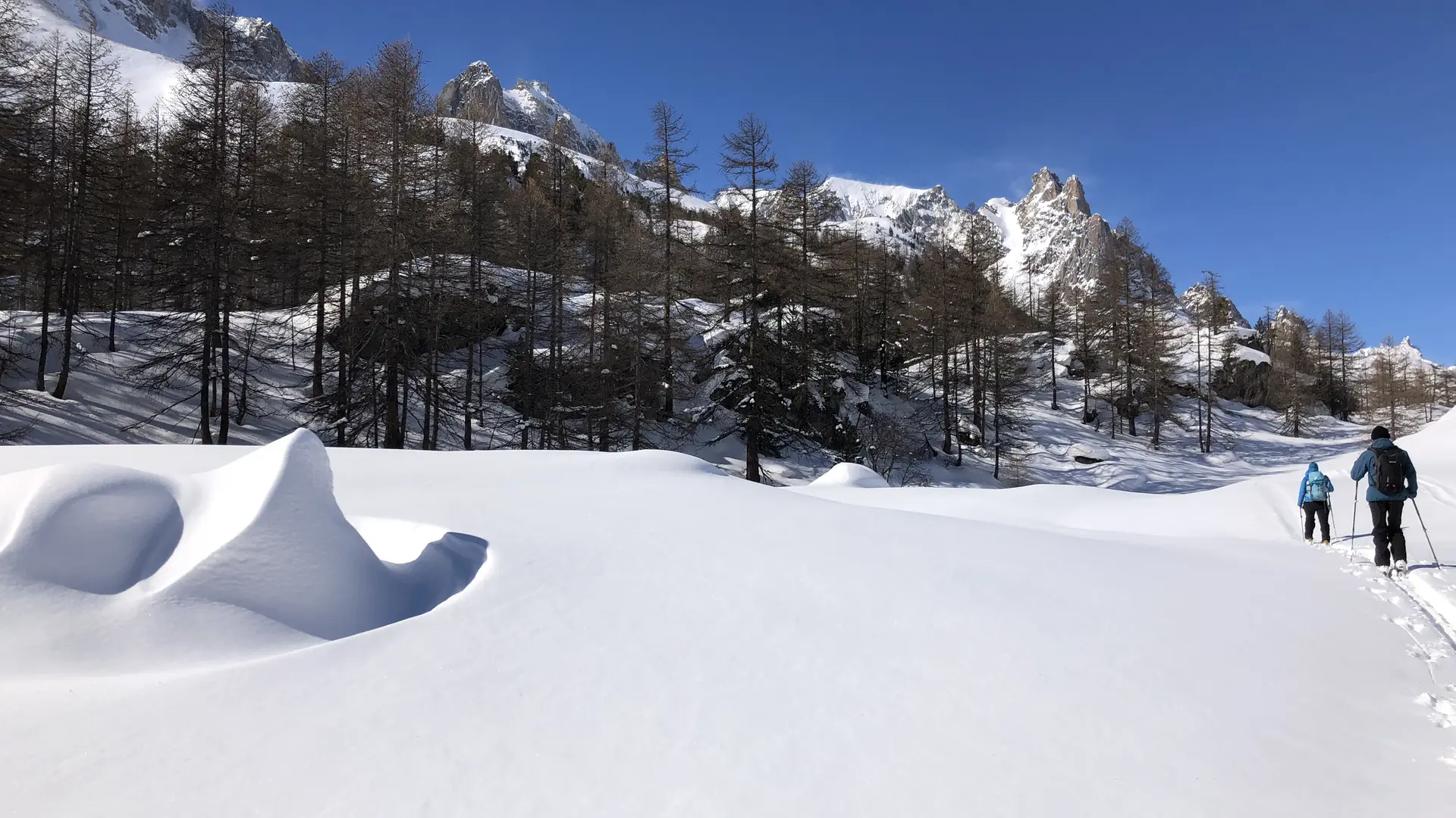 Ski de randonnée avec le Chalet d'en Hô