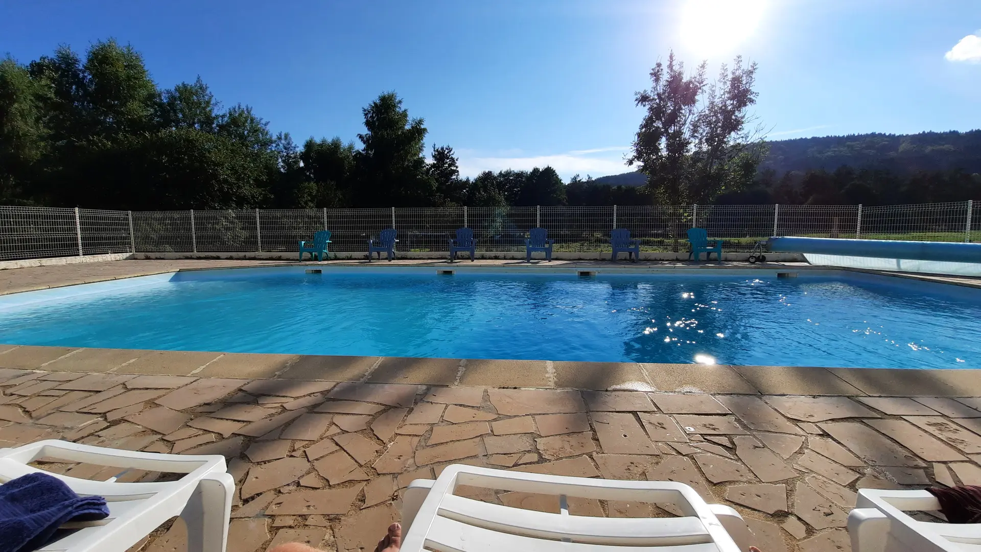 Piscine chauffée