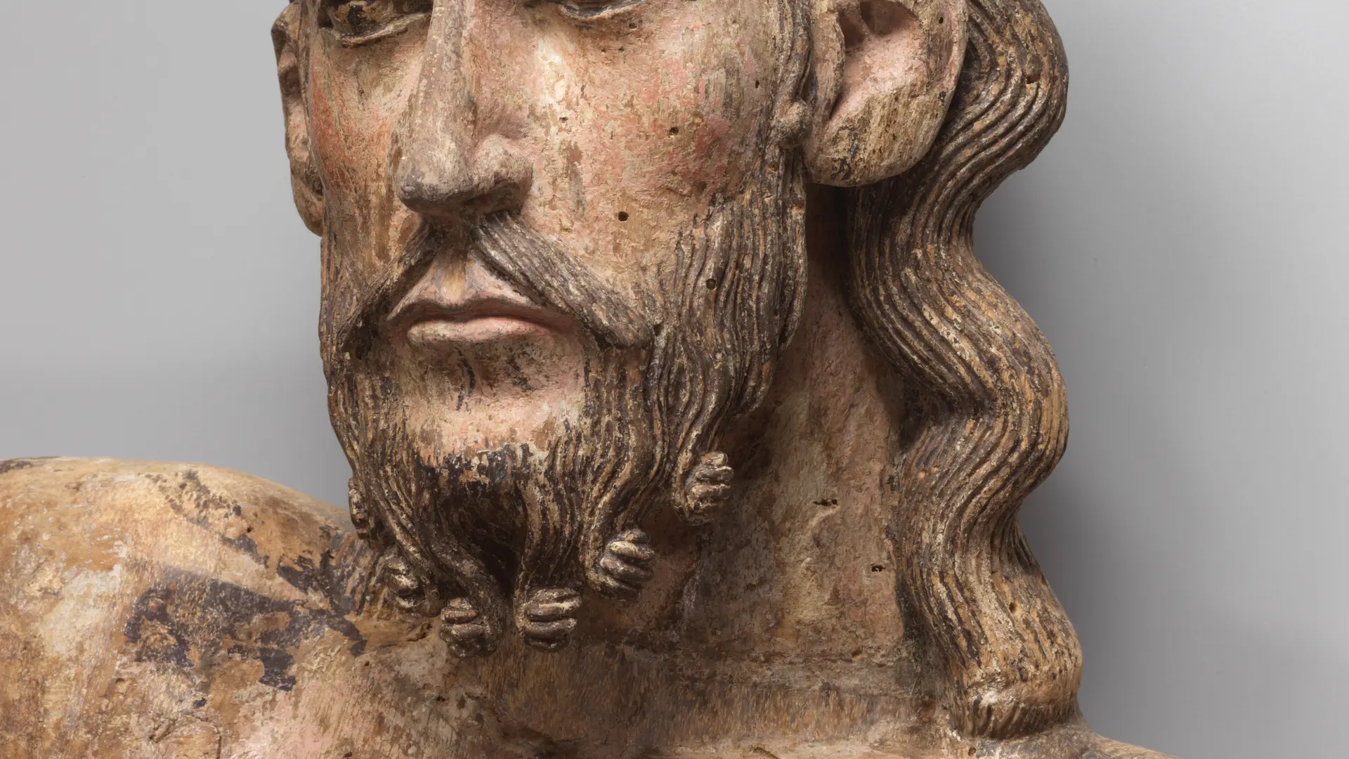 Morgan Master, détail du visage