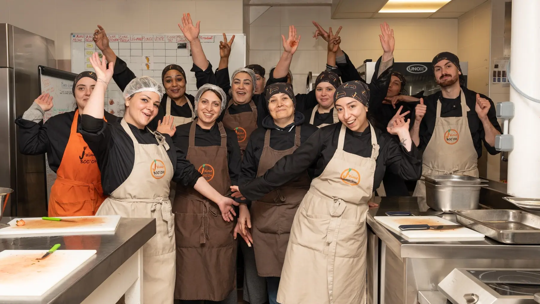 Un service aux petits oignons