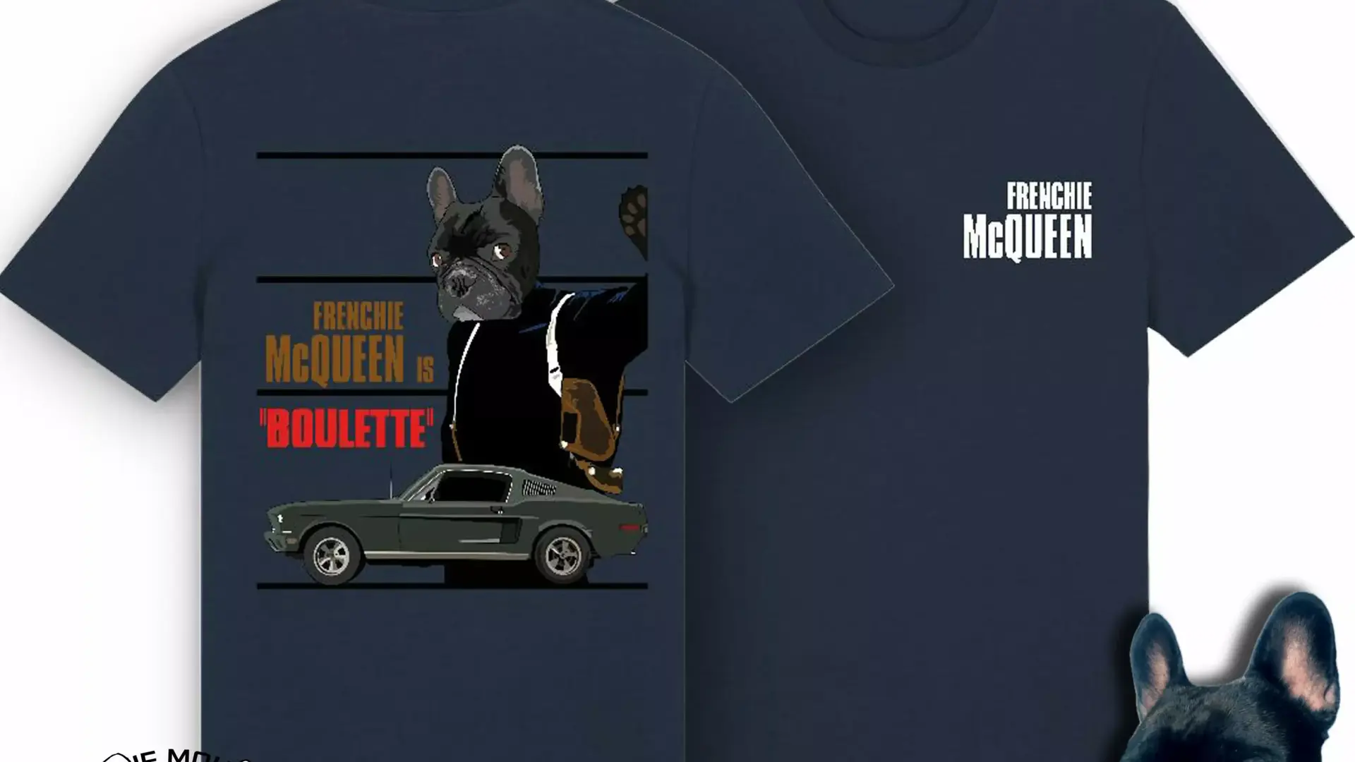 Tshirt Bouledogue Français