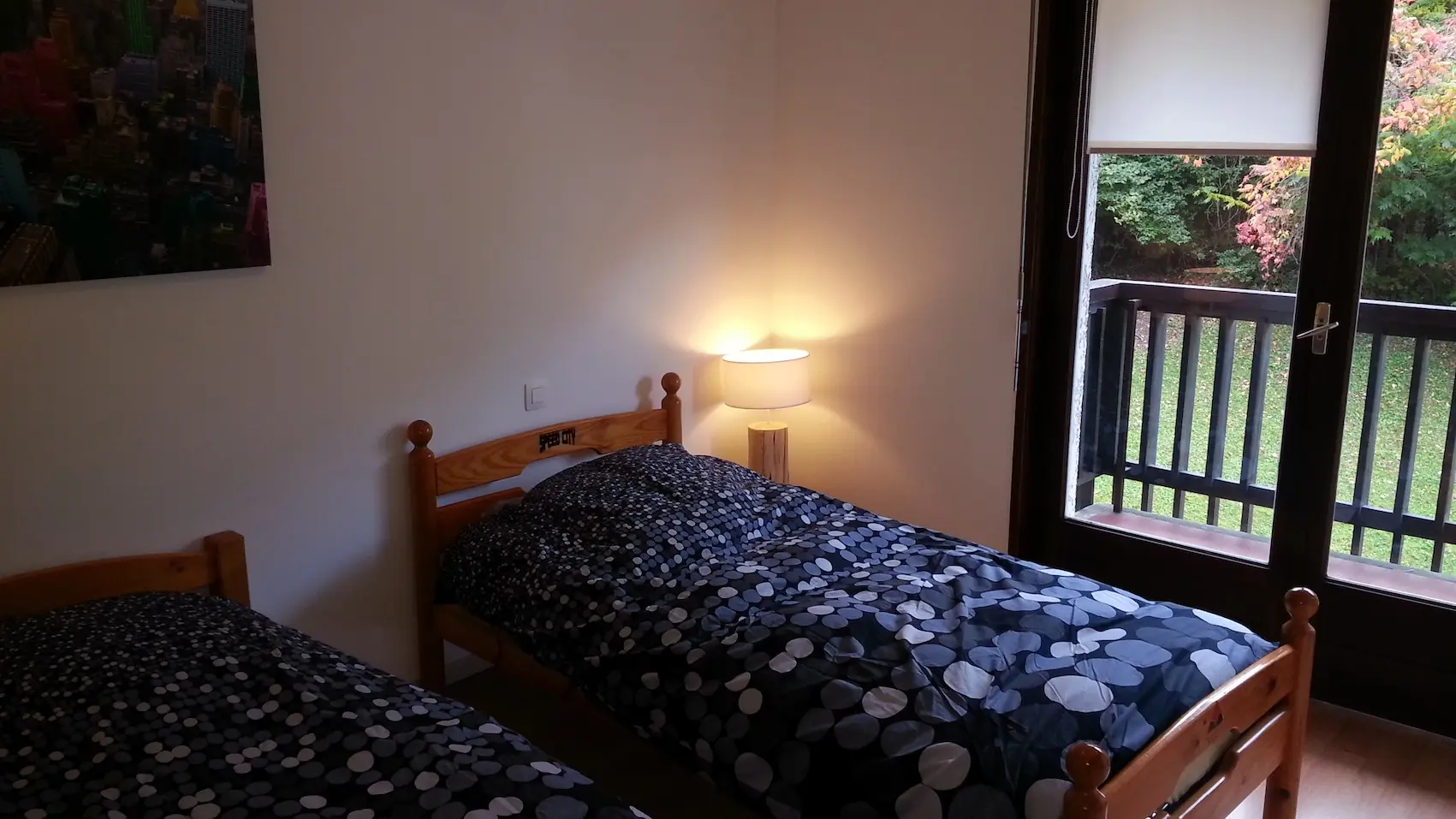 chambre 2 lits simples