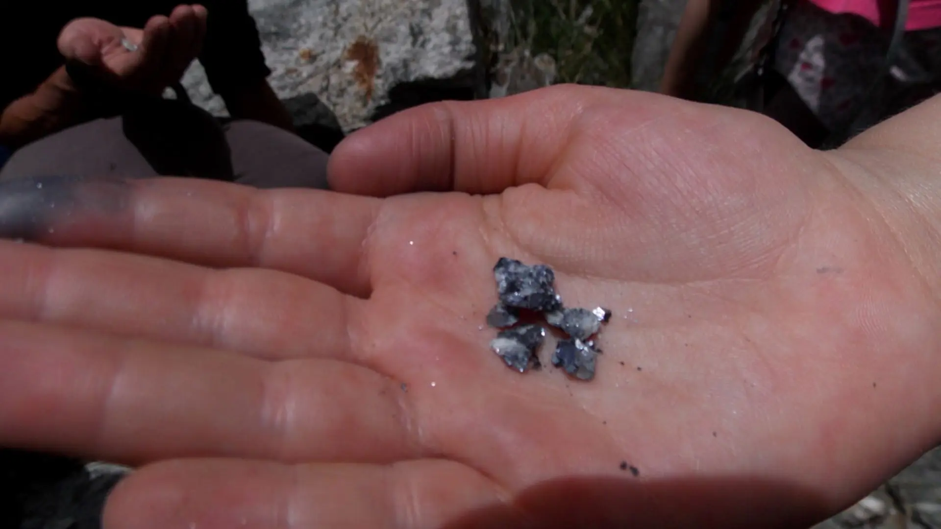 Le minerai extrait des Mines du Grand Clot - La Grave