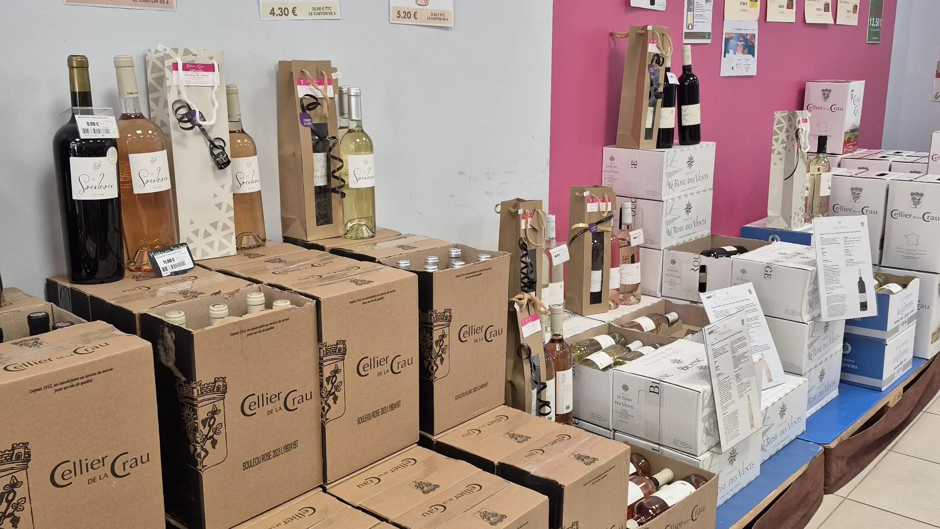 Les Chais du Gapeau : Cave à vins_Solliès-Toucas