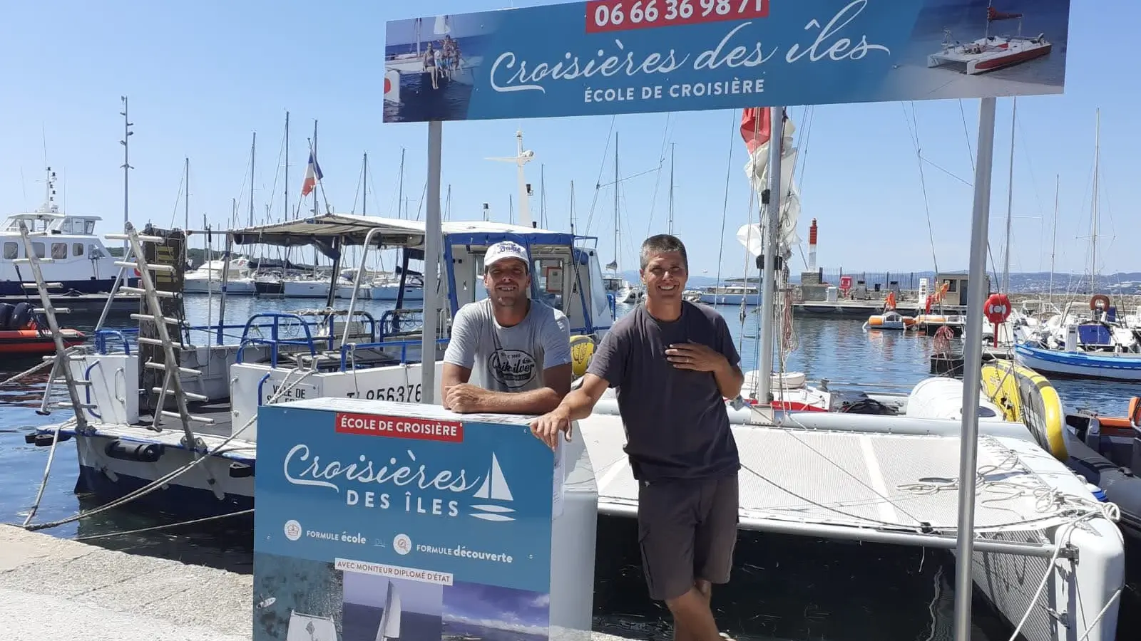 Croisières et sorties en voilier et catamaran