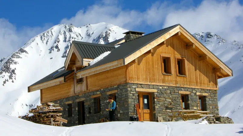 Le refuge sous la neige