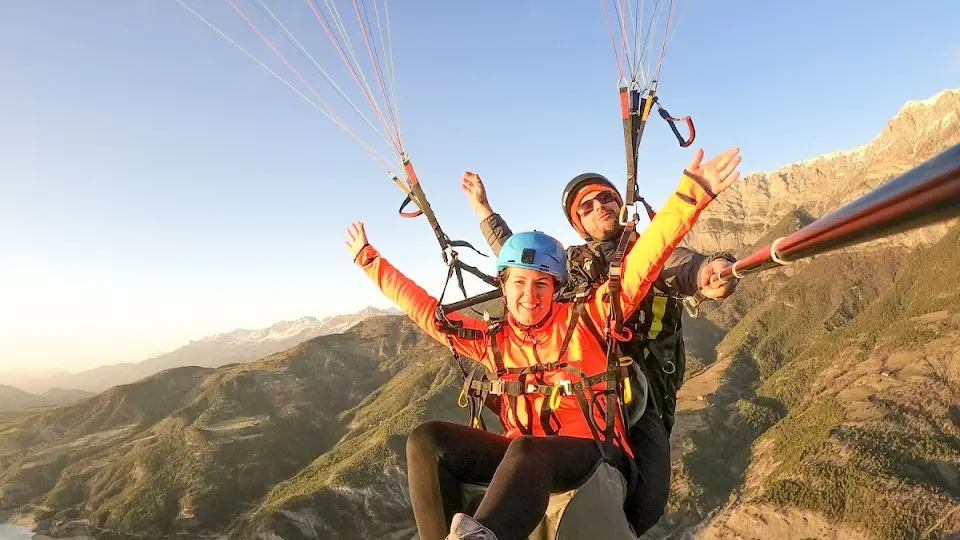 Vol en parapente