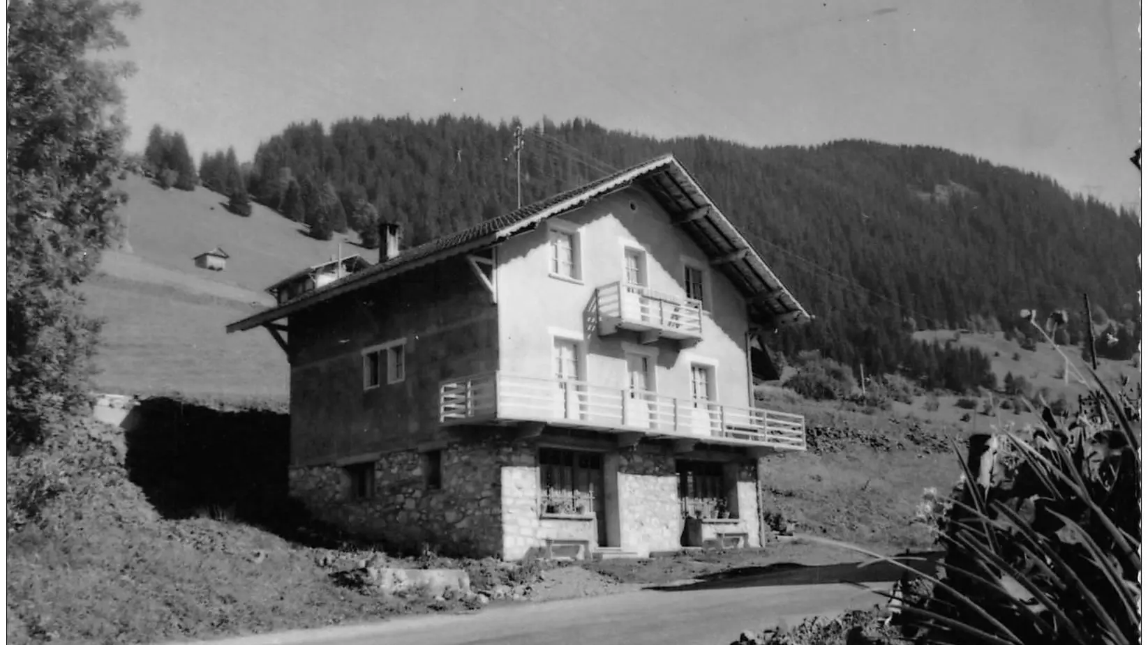 Pension de Famille en 1955