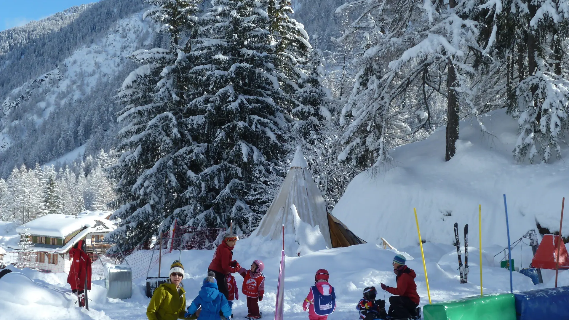 Jardin d'enfants à la Poya