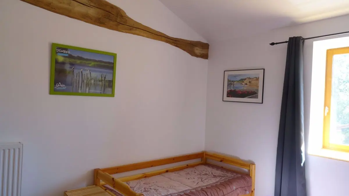 Ferme Passion - Chambre Dombes - Canapé ou 3° couchage