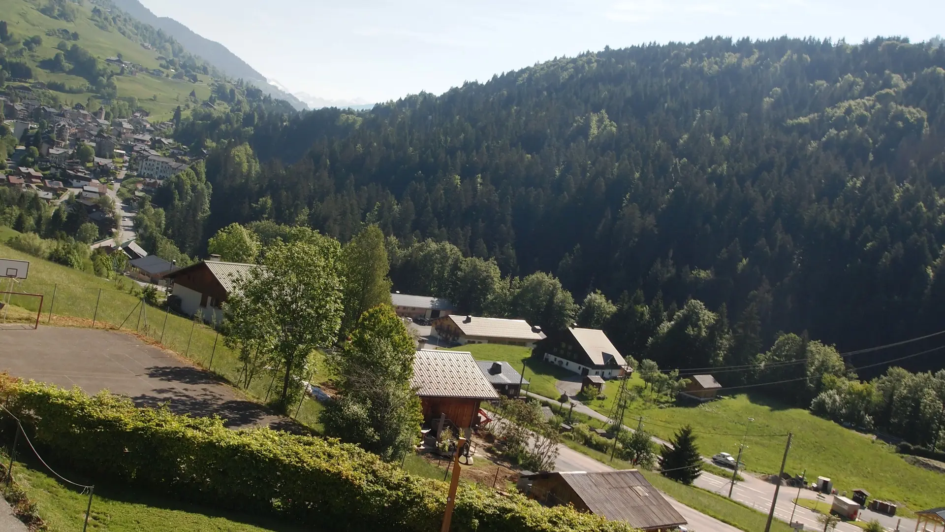 Vue depuis le balcon