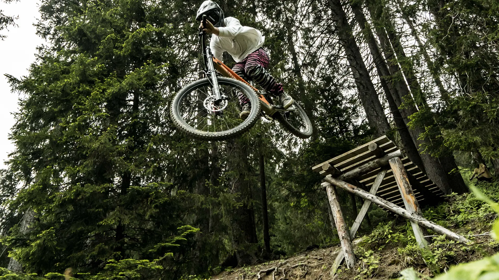 Piste Air Voltage du Bike Park de Châtel