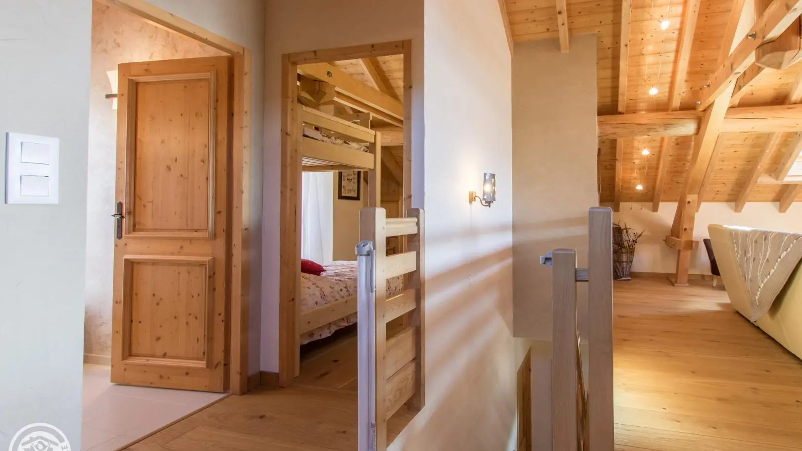 Dégagement, appartement du Haut