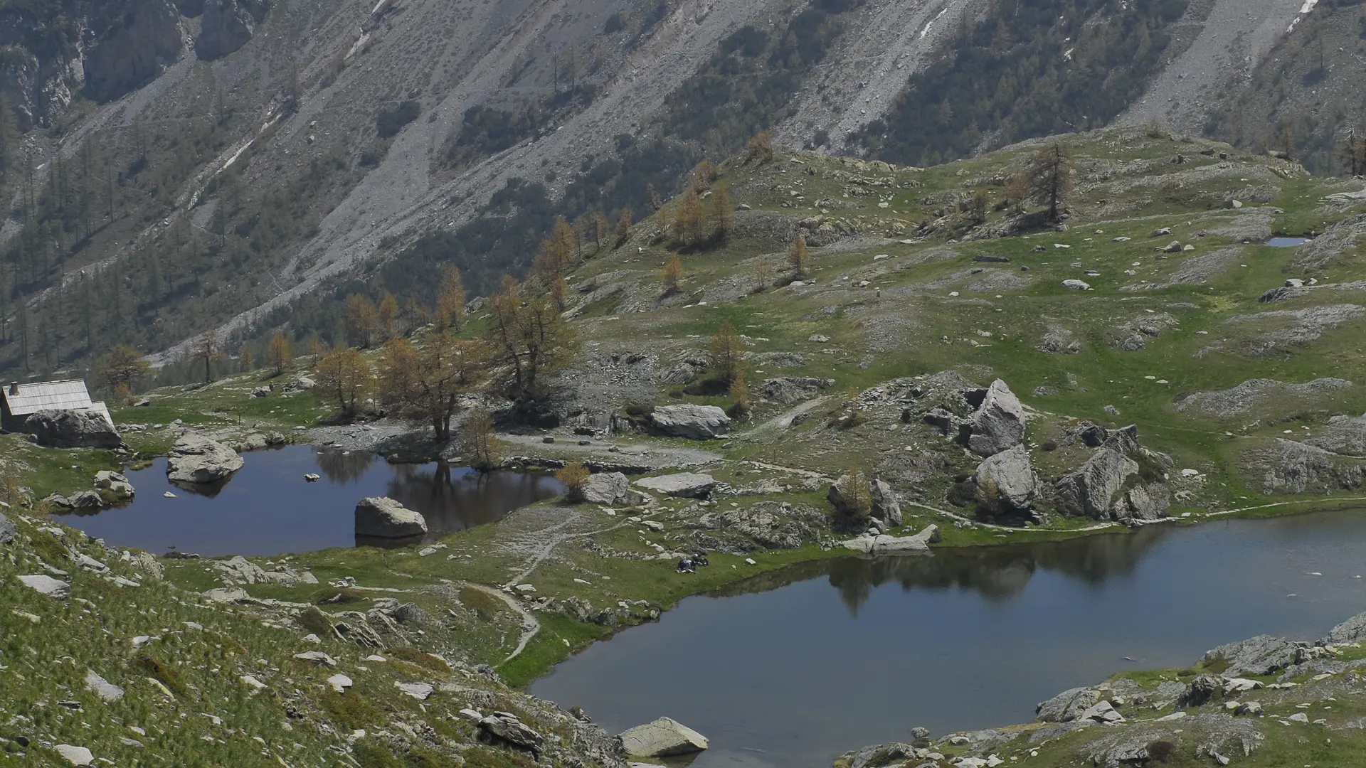 lacs dans la vallée des Merveilles