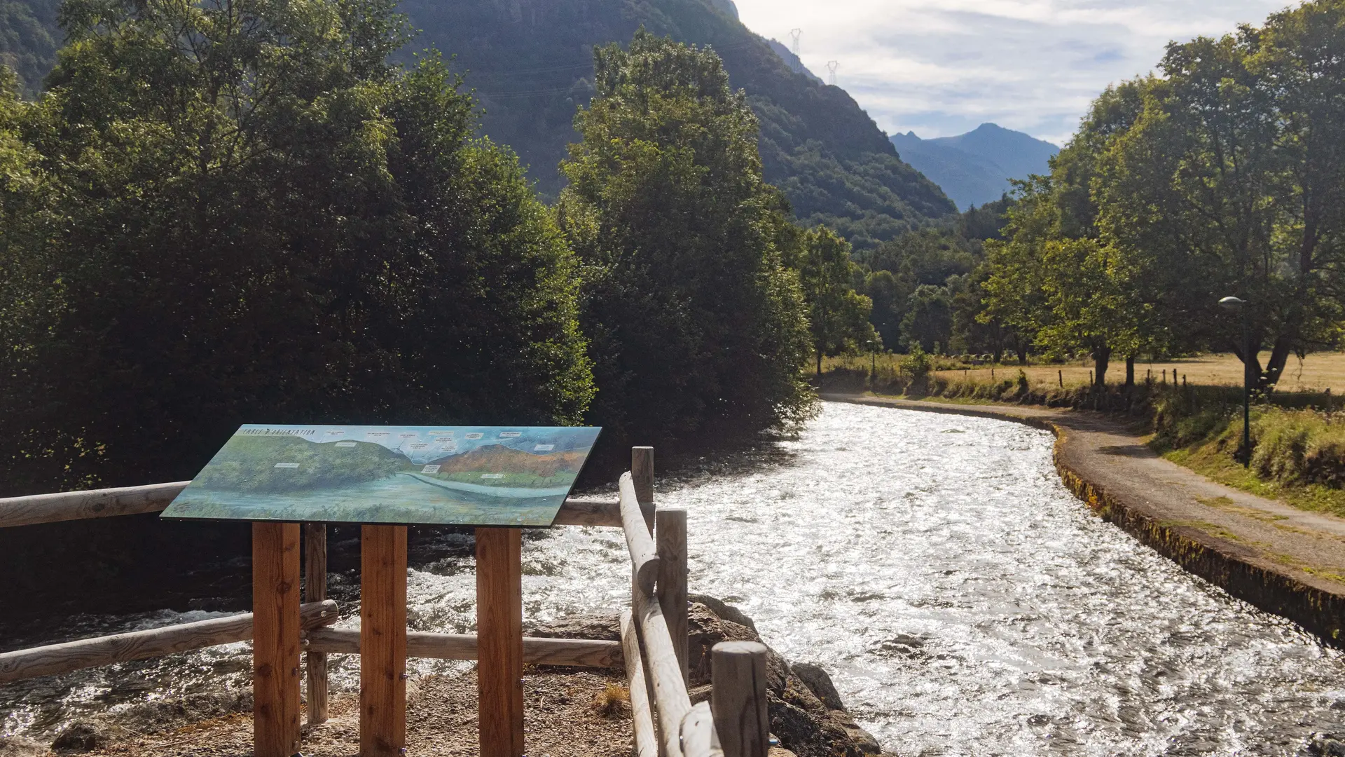 balade en bord de rivière