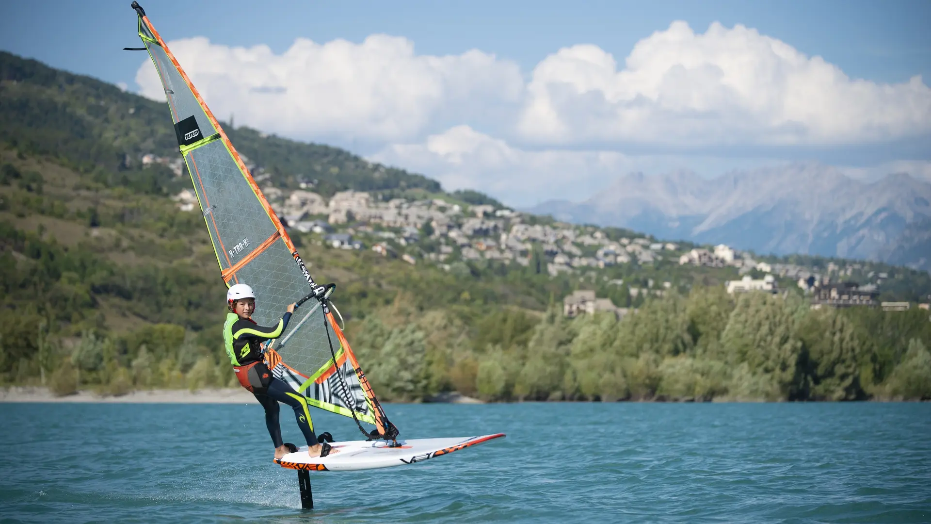 Windfoil en leçon particulière