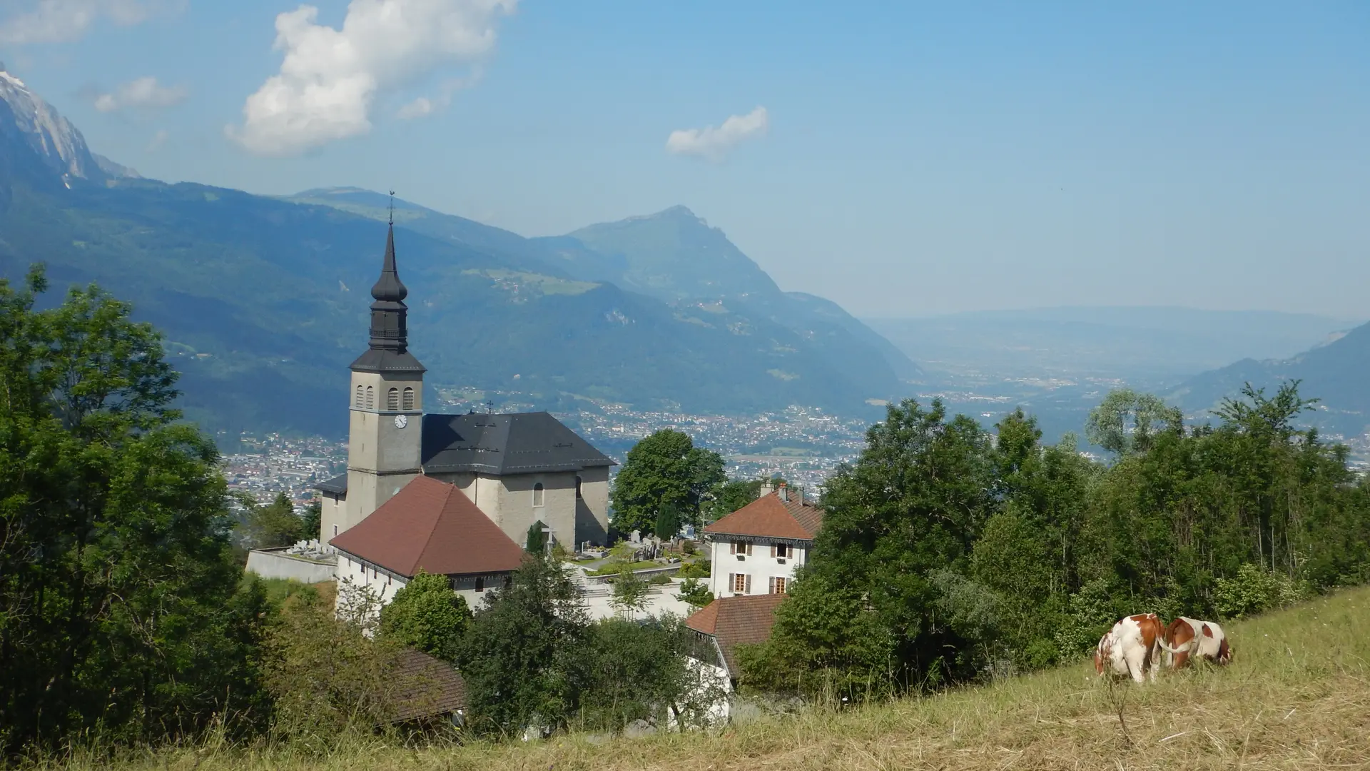 Vue sur la vallée