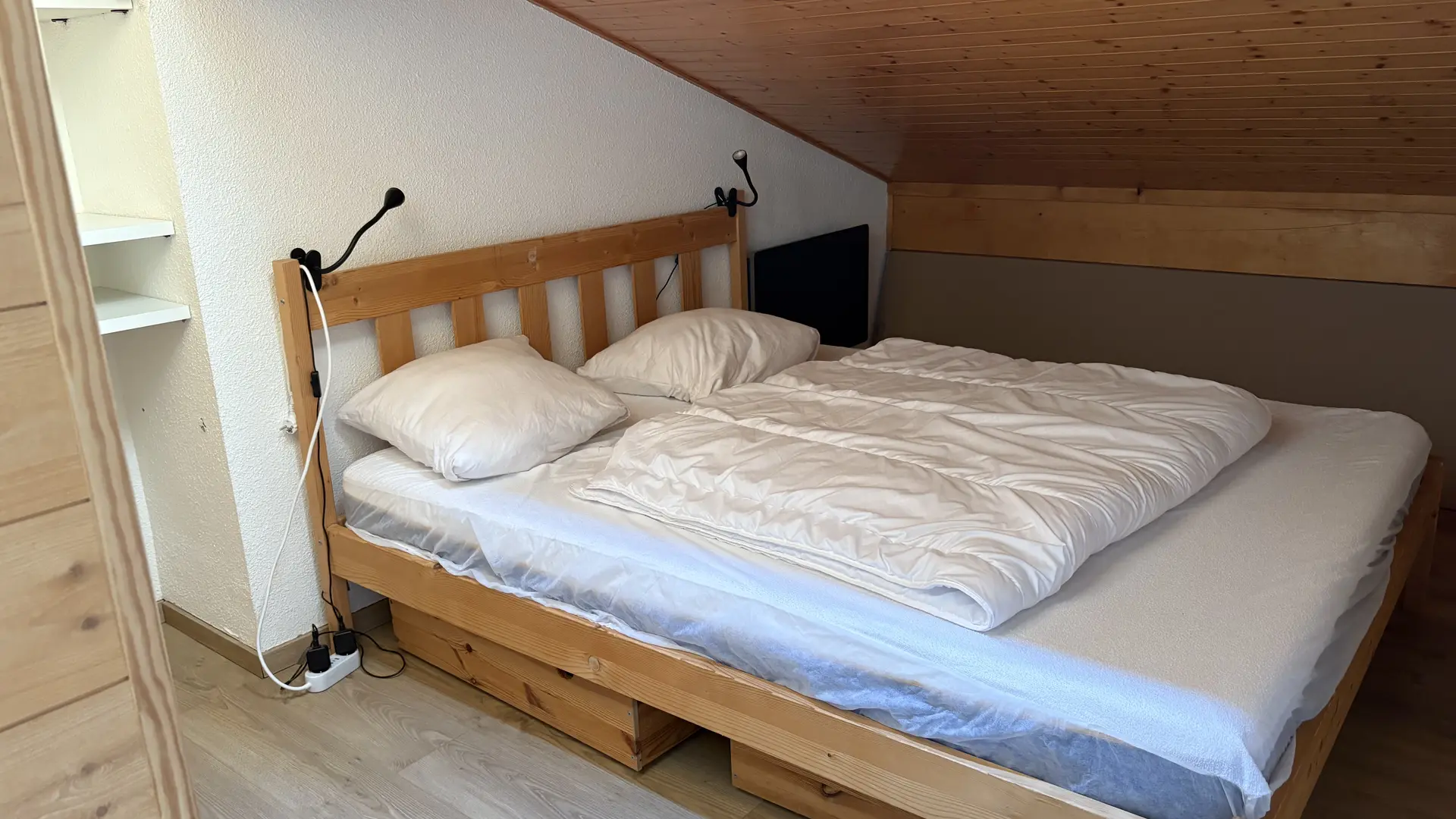 Chambre lit double