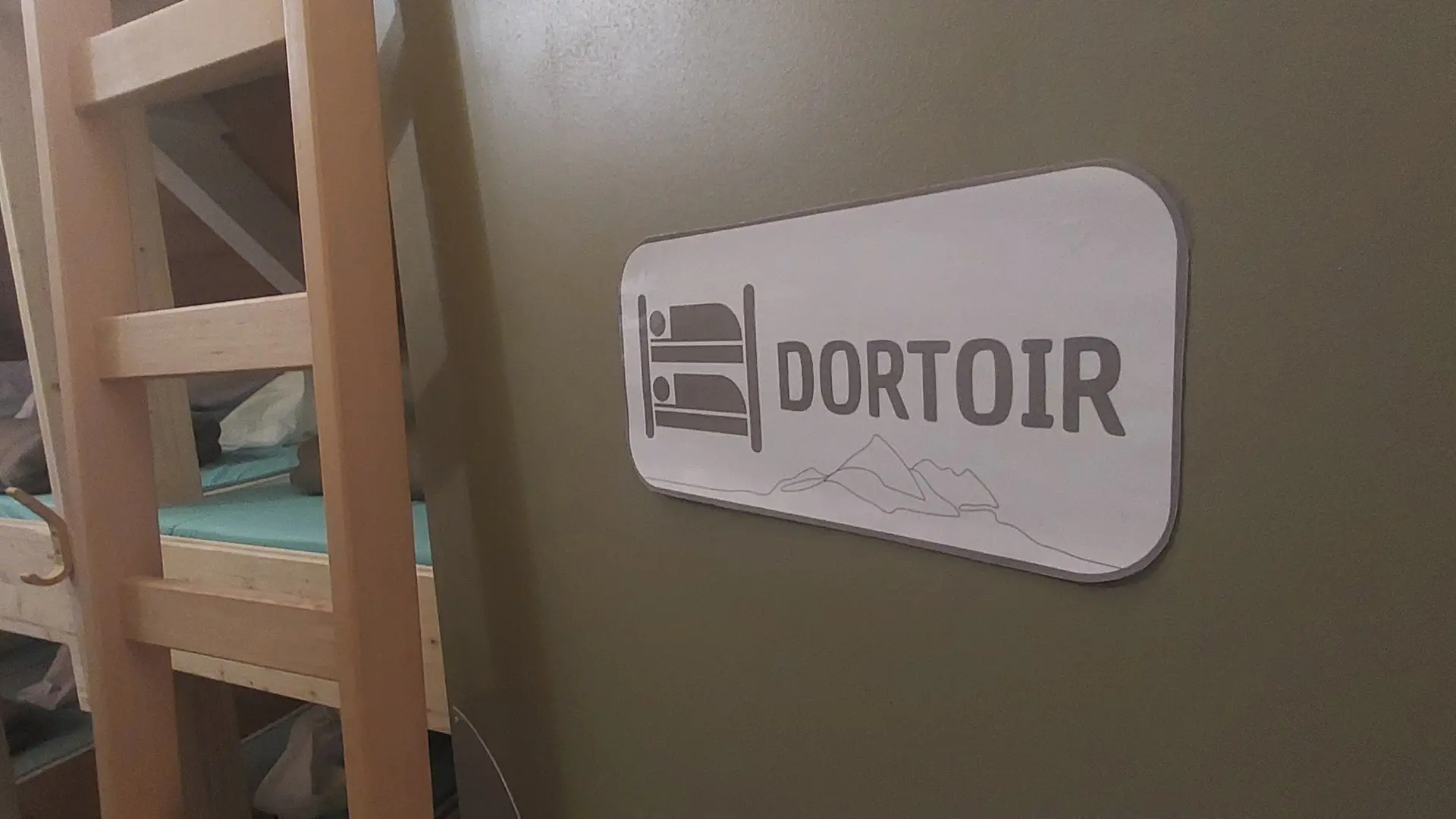 Refuge de la Plate dortoir