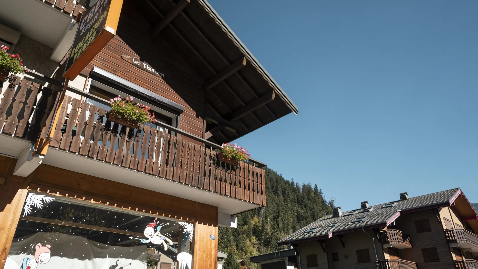 Chalet les Mouflons en été