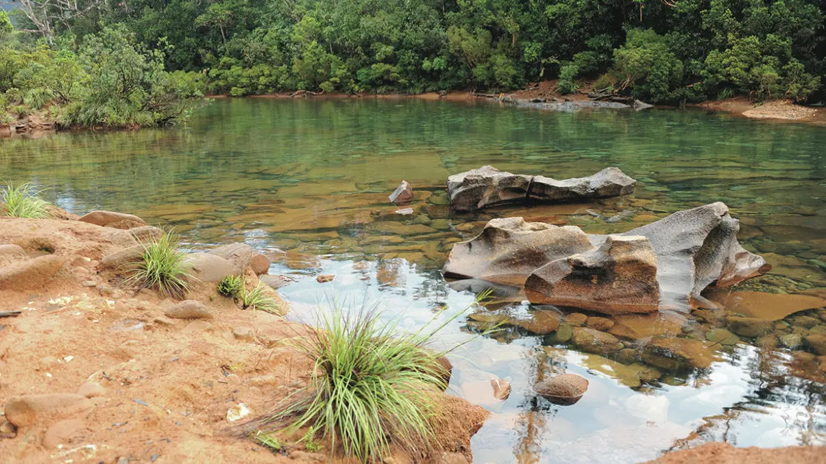 La rivière Bleue