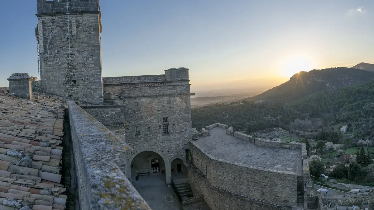 La cour du château