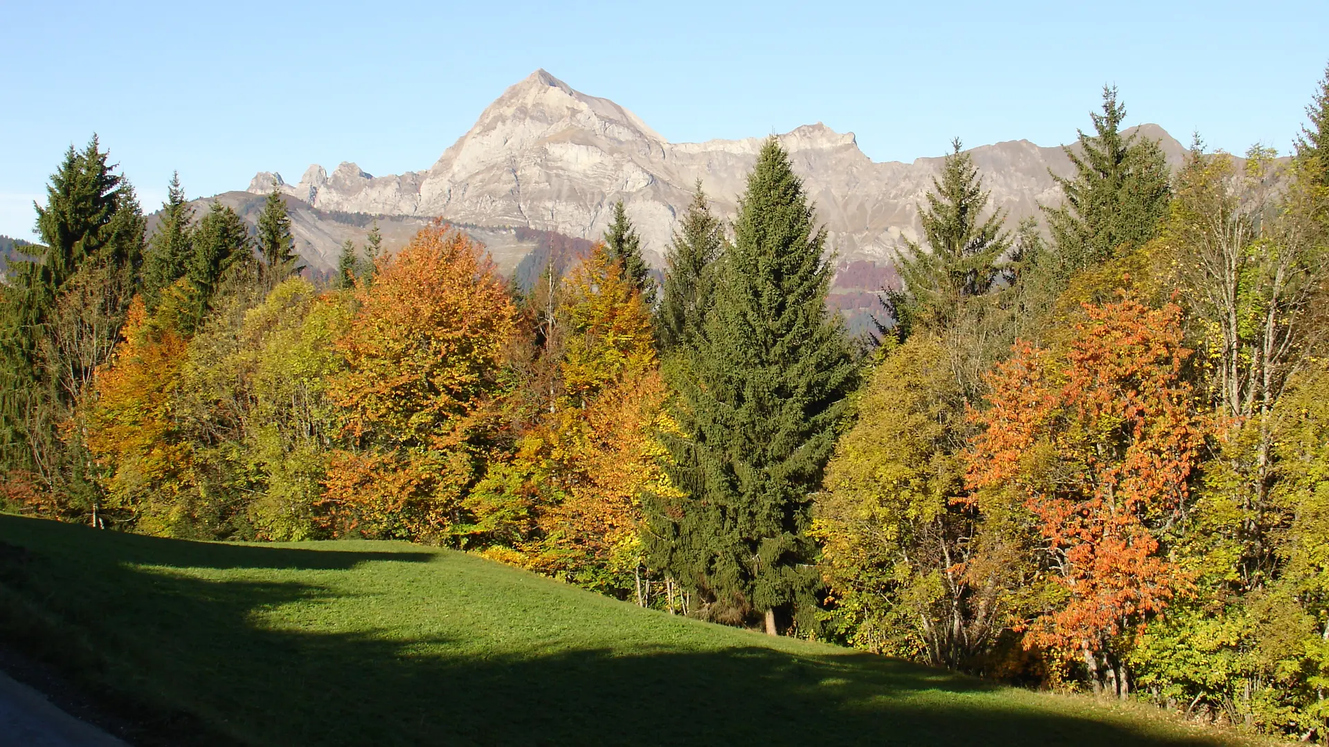 Chalet la Marmotte, en automne