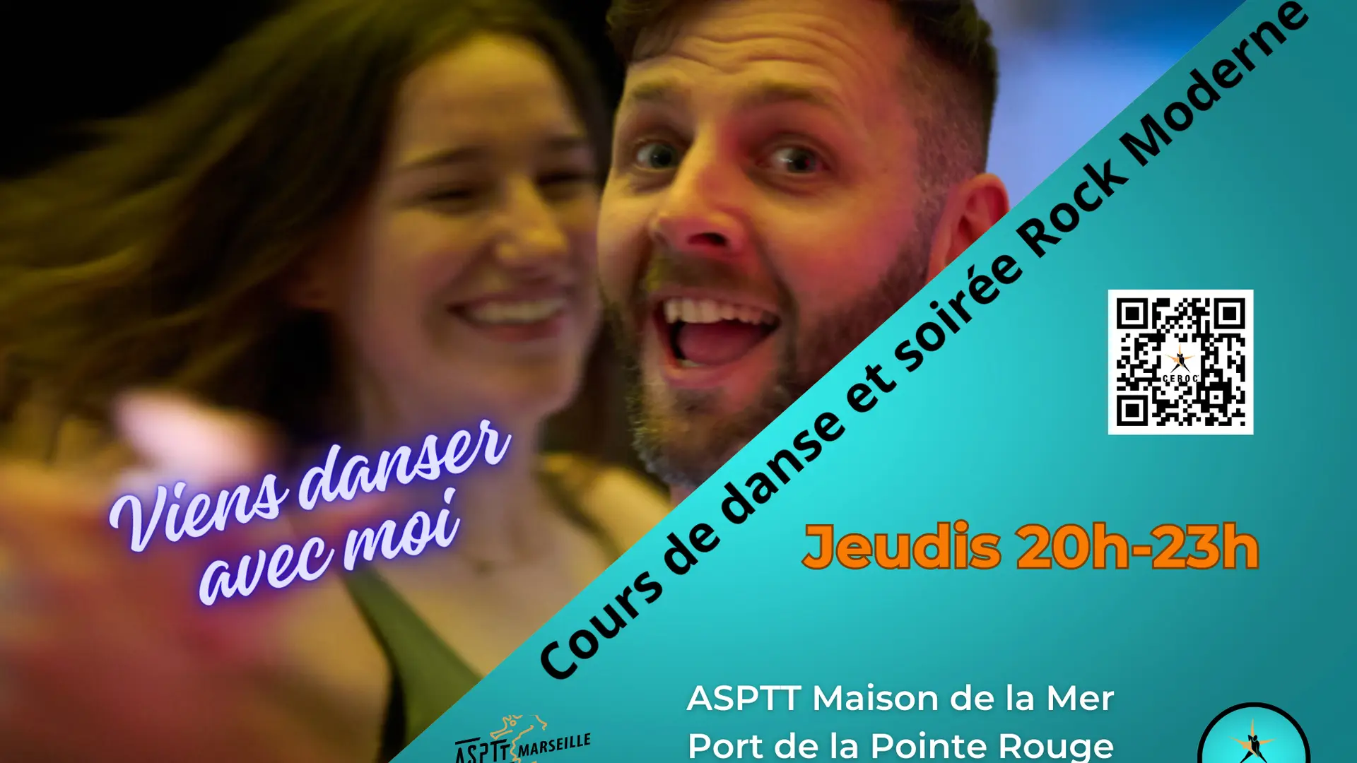 Cours de danse avec CEROC Marseille